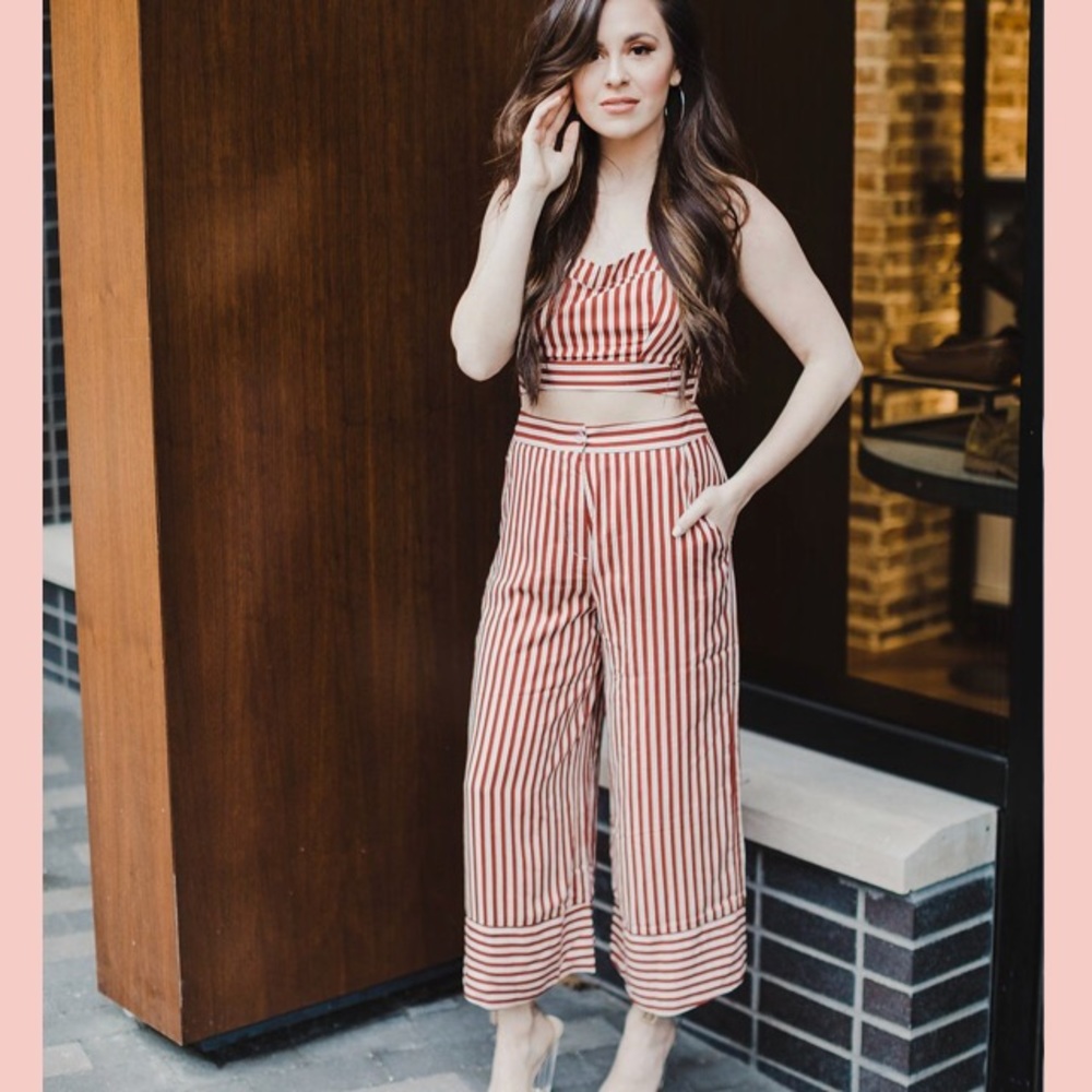 Kittenish Two Piece Outfit